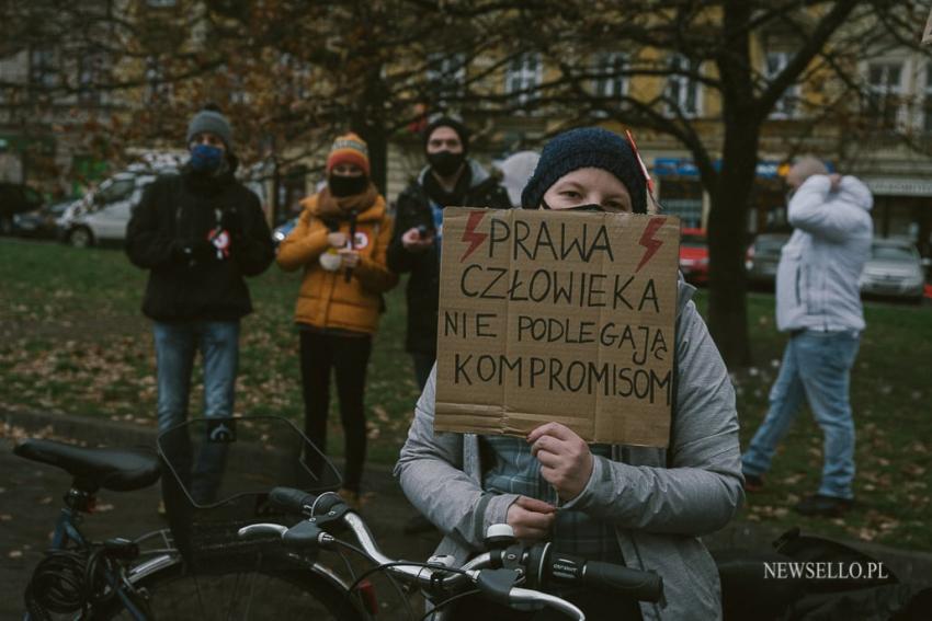 Strajk Kobiet: Mamy prawo! - manifestacja w Krakowie