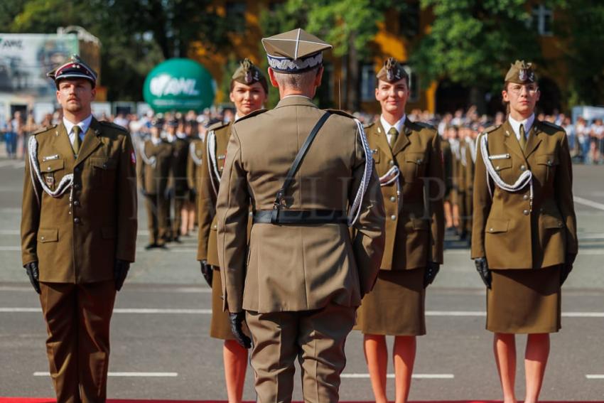 Promocja oficerska w Akademii Wojsk Lądowych we Wrocławiu