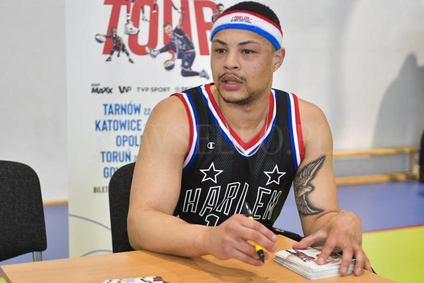 Harlem Globetrotters i WKS Śląsk w Dobrzykowicach