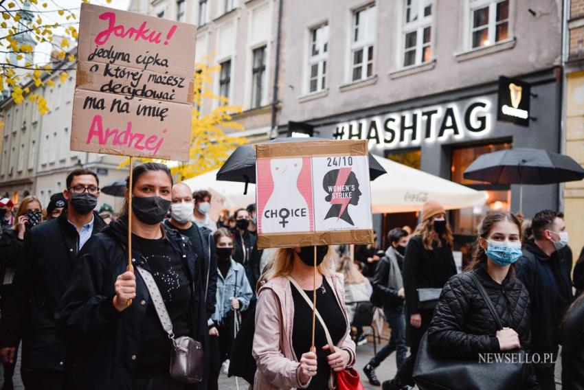 Strajk Kobiet - manifestacja w Poznaniu