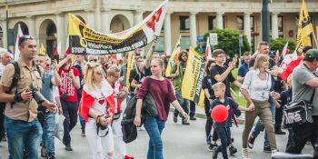 Strajk przedsiębiorców w Warszawie
