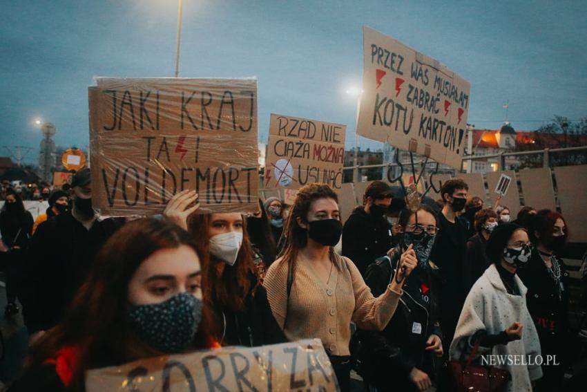 Strajk Kobiet: Marsz Ośmiu Gwiazd we Wrocławiu