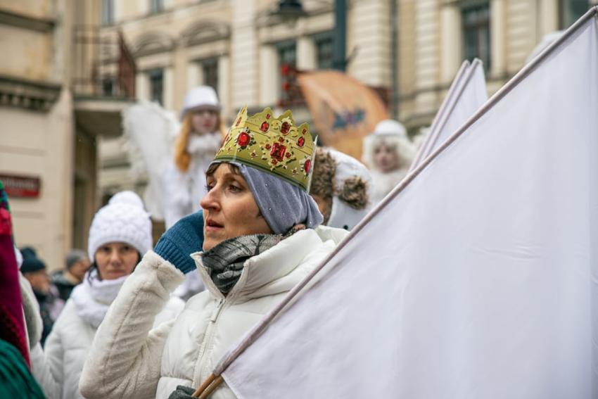 Orszak Trzech Króli 2024 w Łodzi