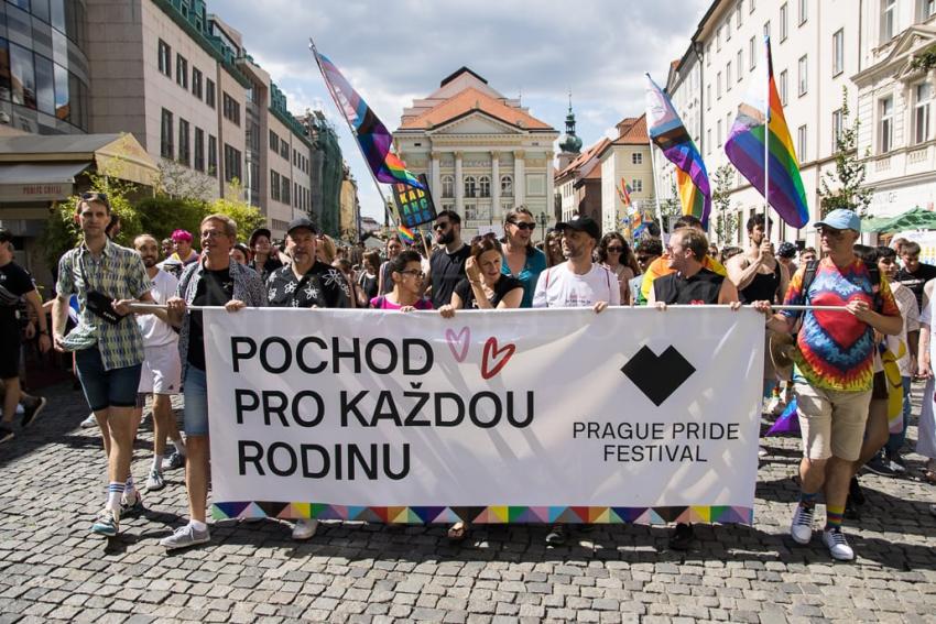 Parada równości w Pradze