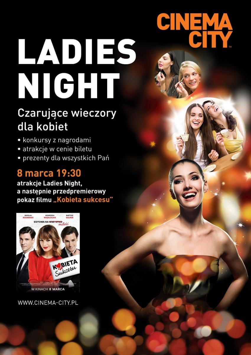 Ladies Night: Kobieta Sukcesu. 3 podwójne bilety do Cinema City! (Wrocław)