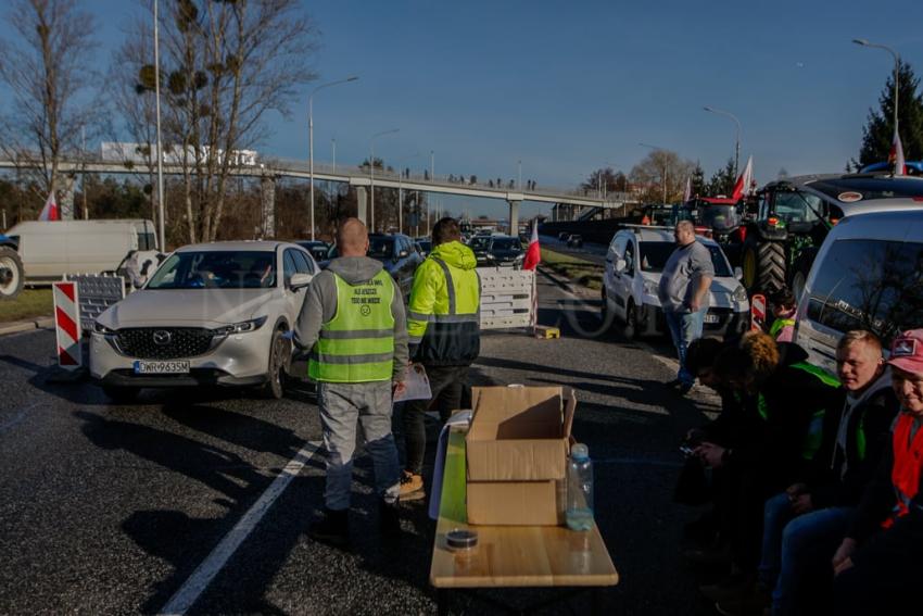 Ogólnopolski protest rolników na Dolnym Śląsku