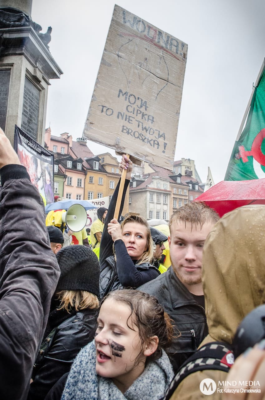 Czarny Poniedziałek w Warszawie