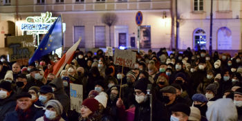 Wolne Media - protest w Lublinie