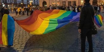 Jesteśmy u siebie - manifestacja LGBT we Wrocławiu