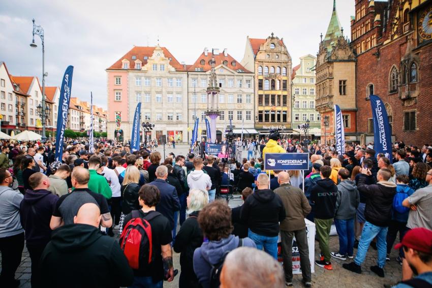 Kampania wyborcza do Parlamentu Europejskiego 2024: Konfederacja we Wrocławiu