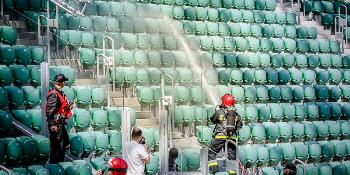 Cwiczenia na stadionie