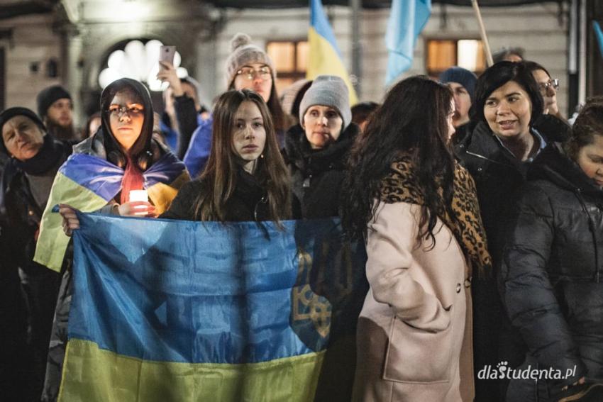 Marsz "Razem do zwycięstwa" i "Razem dla pokoju" w Krakowie