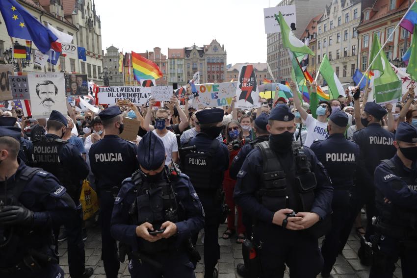 Andrzej Duda we Wrocławiu