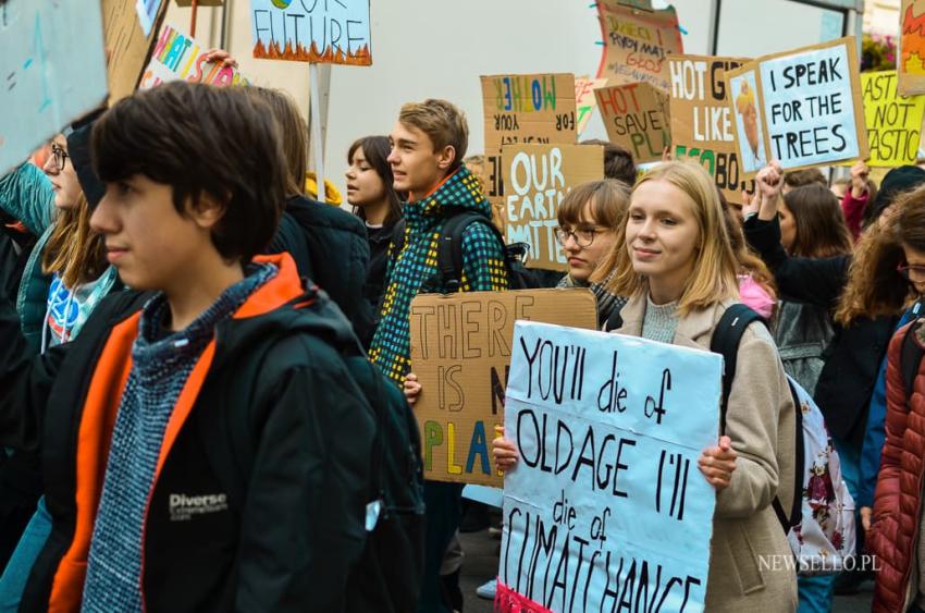 Młodzieżowy Strajk Klimatyczny w Łodzi