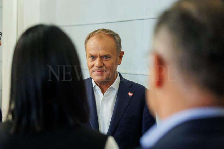 Premier Donald Tusk w sztabie kryzysowym we Wrocławiu