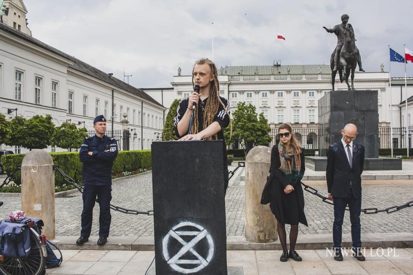 Protest Klimatyczny w Warszawie