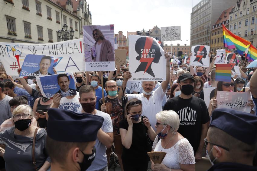 Andrzej Duda we Wrocławiu