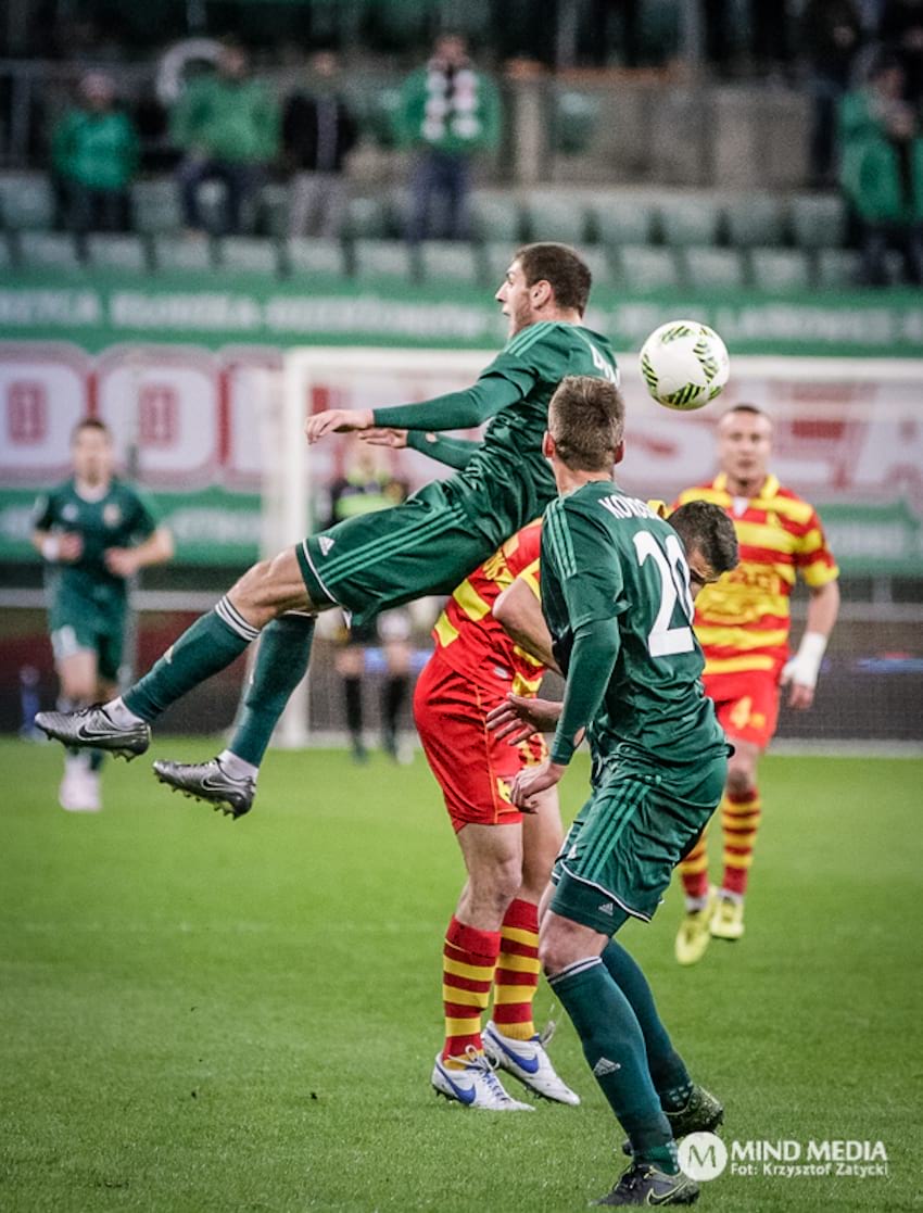 Wrocław: Śląsk Wrocław - Jagiellonia Białystok 3:1 