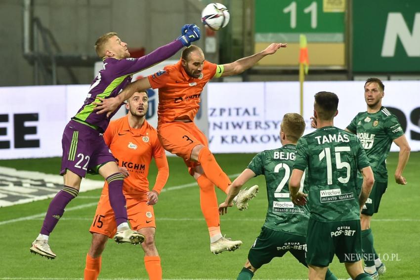 WKS Śląsk Wrocław - KGHM Zagłębie Lubin 0:0