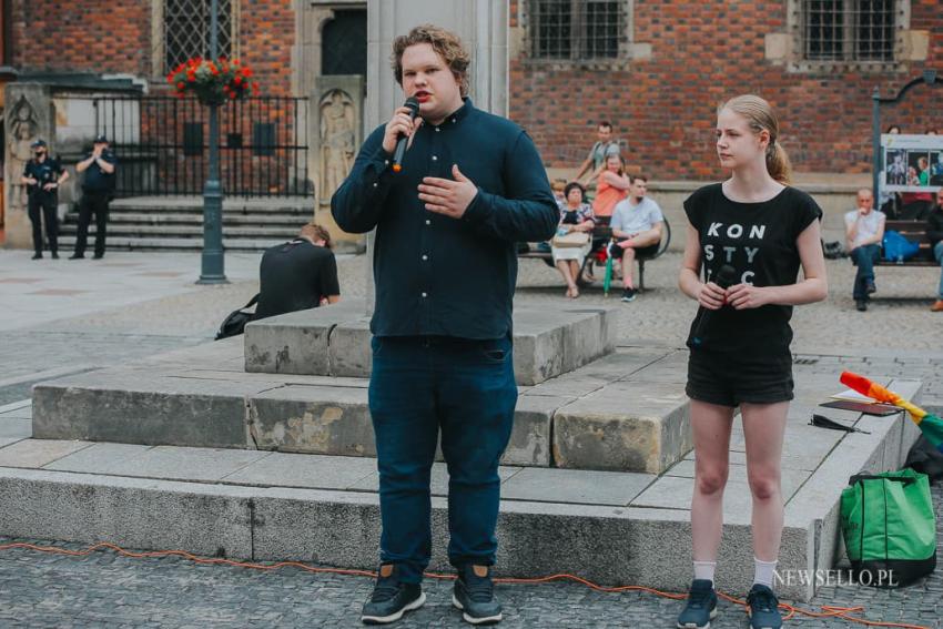 Manifestacja we Wrocławiu: LGBT to ludzie