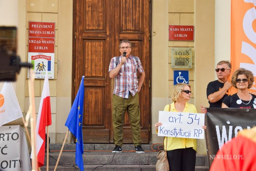 Wolne Media, Wolni Ludzie - manifestacja w Lublin