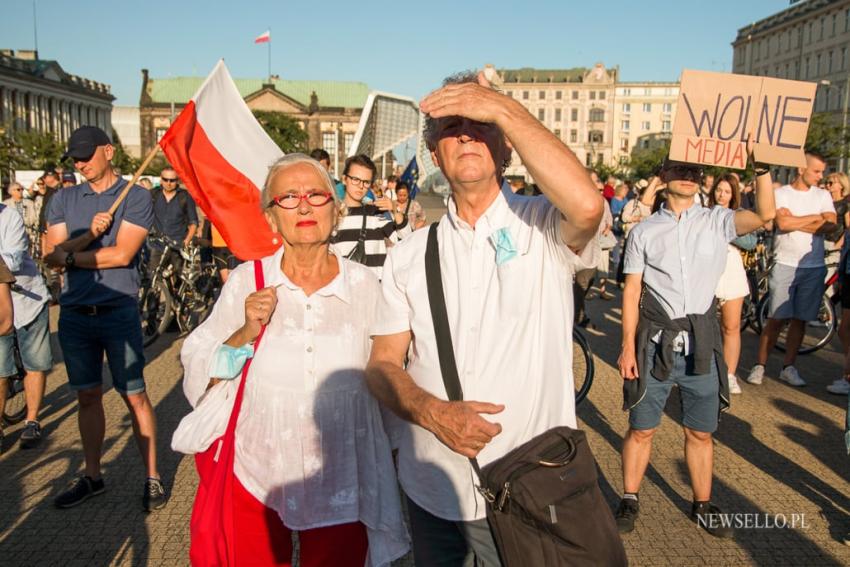 Wolne Media, Wolni Ludzie - manifestacja w Poznaniu