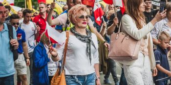 Strajk przedsiębiorców w Warszawie