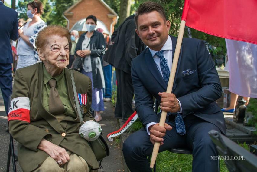 Obchody 76. rocznicy Powstania Warszawskiego - Łódź