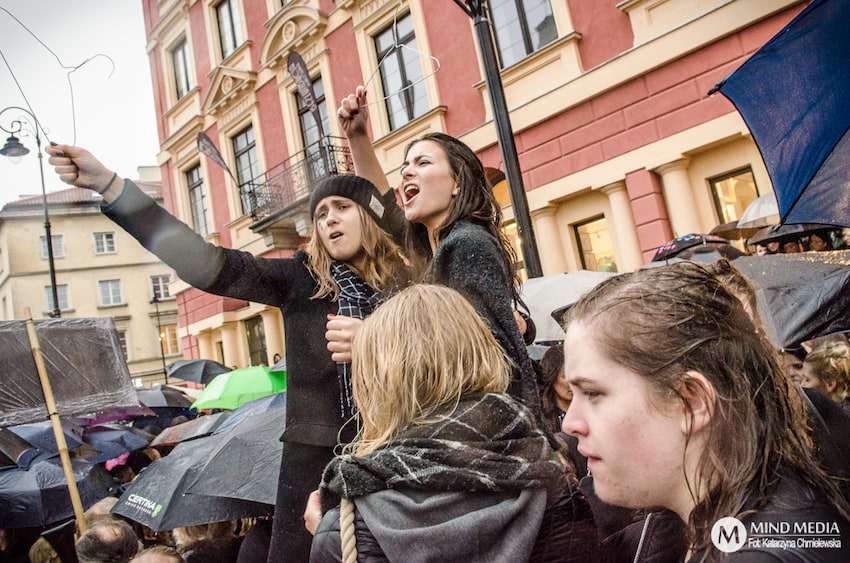 Czarny Poniedziałek w Warszawie