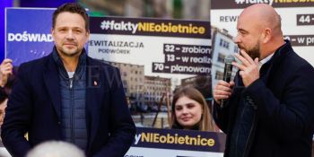 Rafał Trzaskowski poparł Jacka Sutryka we Wrocławiu