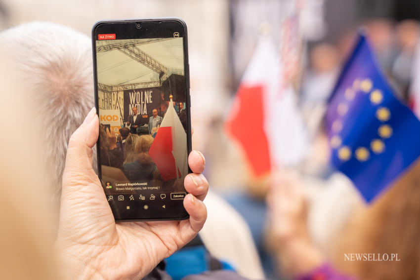 Wolne Media, Wolni Ludzie - manifestacja we Wrocławiu