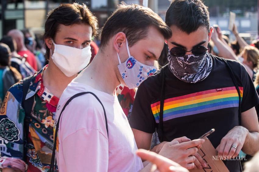 Protest LGBT: Gdańsk solidarny z Margot