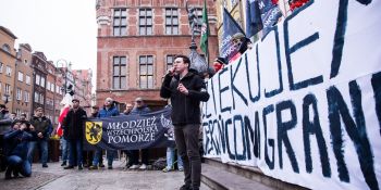 Żądamy Godności na Granicy - manifestacja w Gdańsku