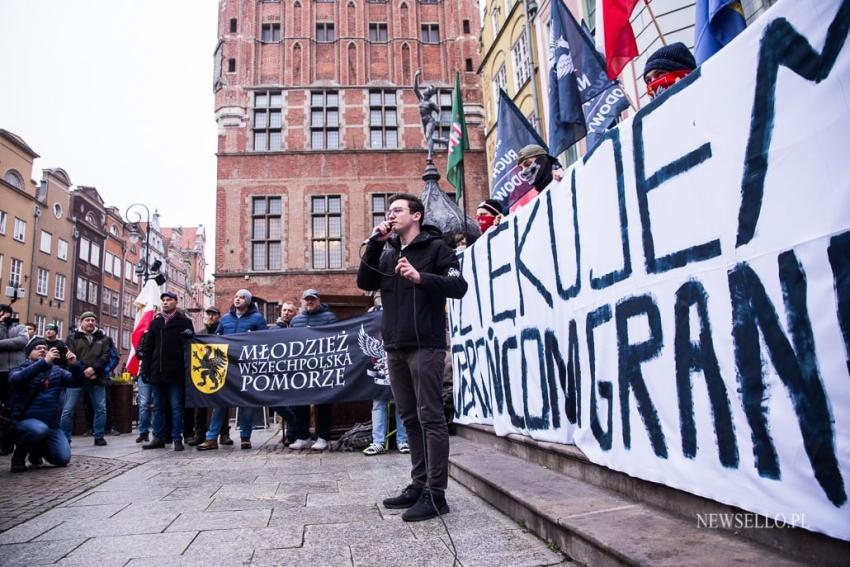 Żądamy Godności na Granicy - manifestacja w Gdańsku