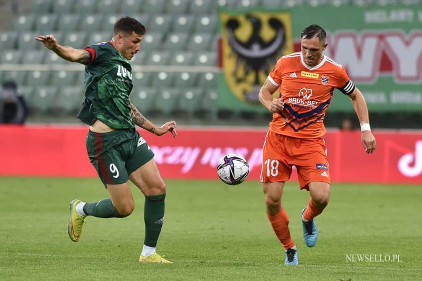 Śląsk Wrocław - Bruk-Bet Termalica Nieciecza 0:1.