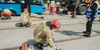 Ćwiczenia MPK i Straży Pożarnej