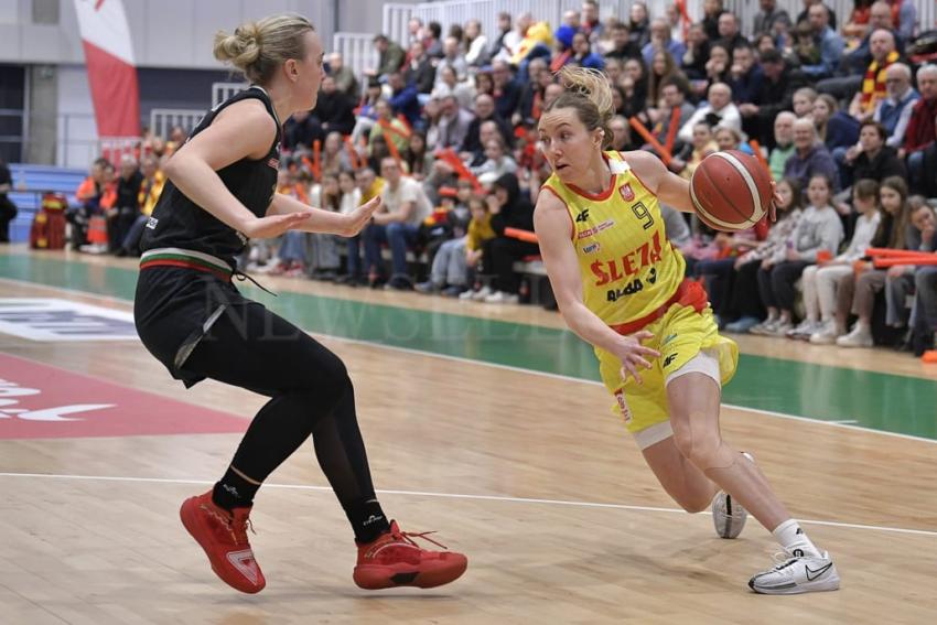 1KS Ślęza Wrocław - MB Zagłębie Sosnowiec 74:70