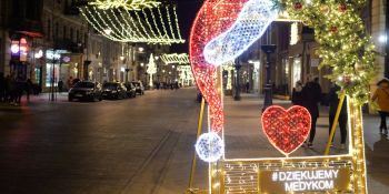 Iluminacje świąteczne w Łodzi