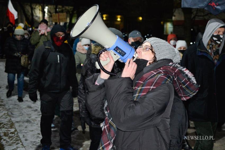 Strajk Kobiet 2021: Czas próby - manifestacja w Łodzi