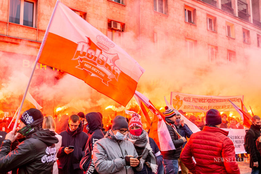 Marsz Niepodległości w Warszawie