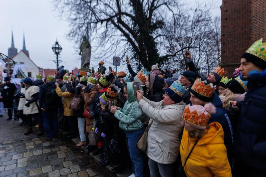 Orszak Trzech Króli 2024 we Wrocławiu