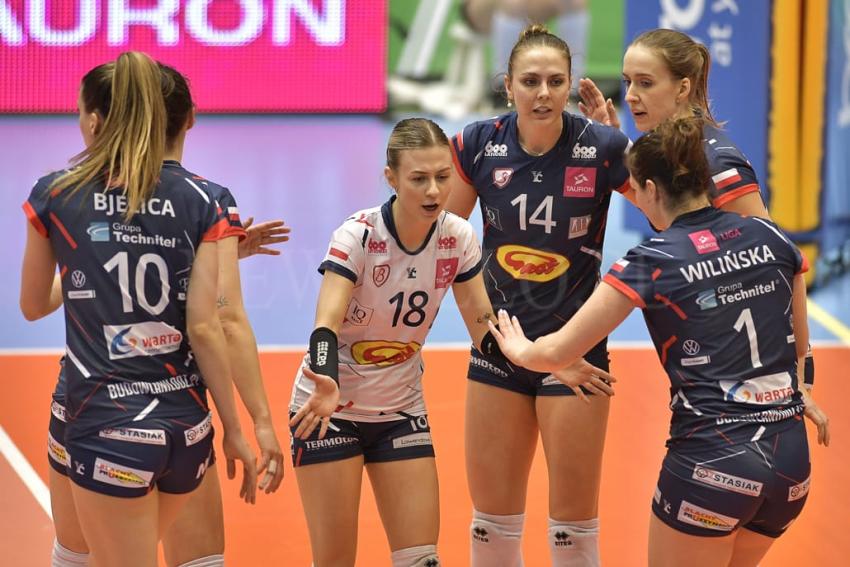 KGHM #VolleyWrocław - Grot Budowlani Łódź 3:0