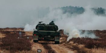 Prezydent RP na szkoleniu ukraińskich załóg czołgów Leopard