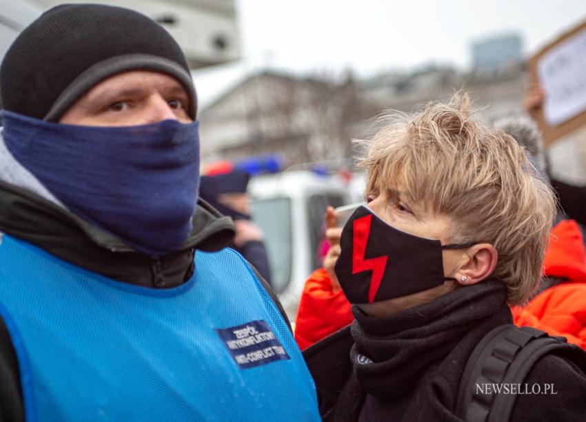 Strajk Kobiet: Idziemy po wolność. Idziemy po wszystko - manifestacja w Warszawie