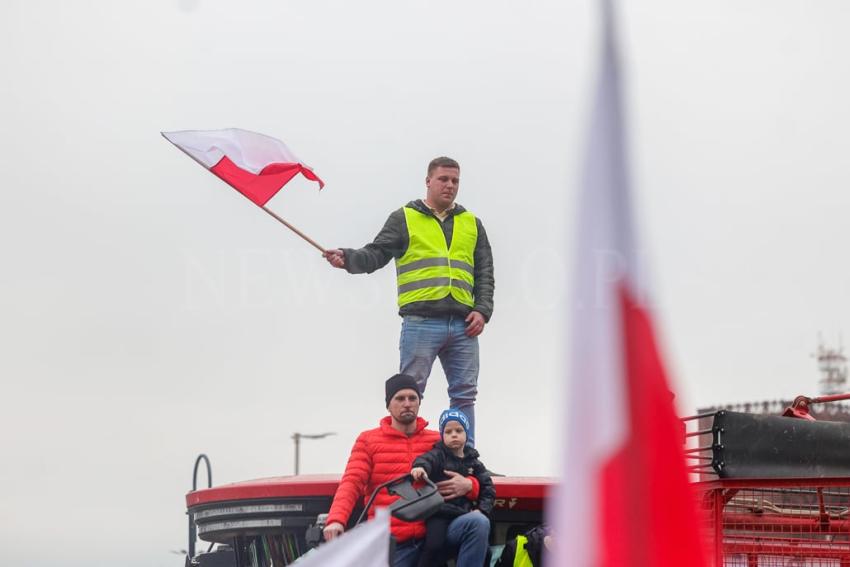 Protest rolników we Wrocławiu