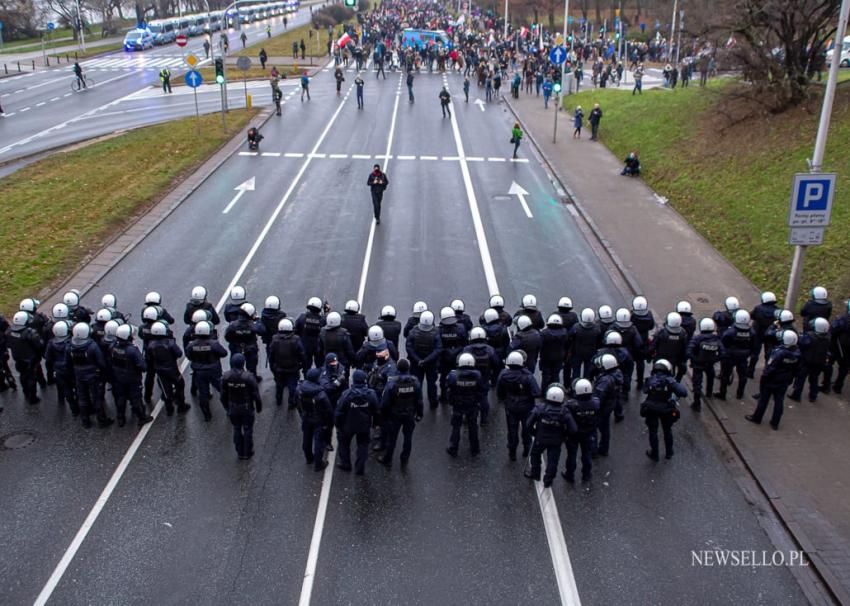 Strajk Kobiet: Idziemy po wolność. Idziemy po wszystko - manifestacja w Warszawie