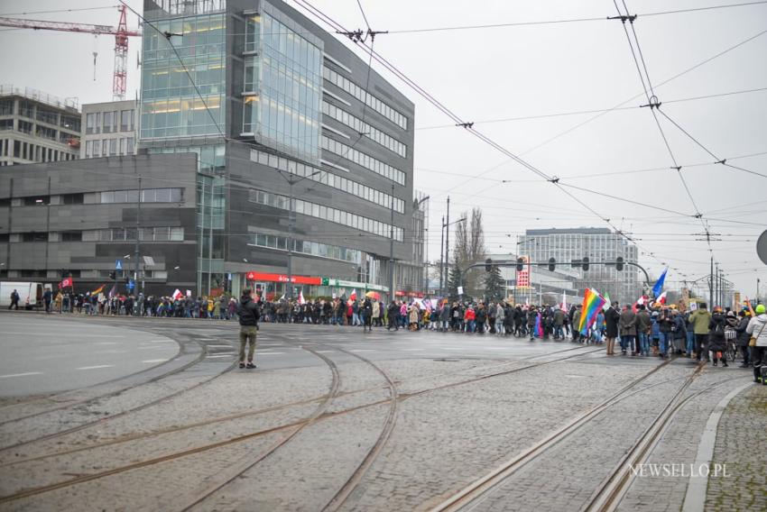 Strajk Kobiet: Solidarne przeciw przemocy władzy - manifestacje w Łodzi