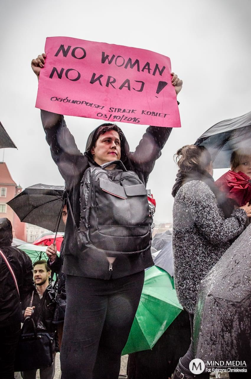 Czarny Poniedziałek w Warszawie