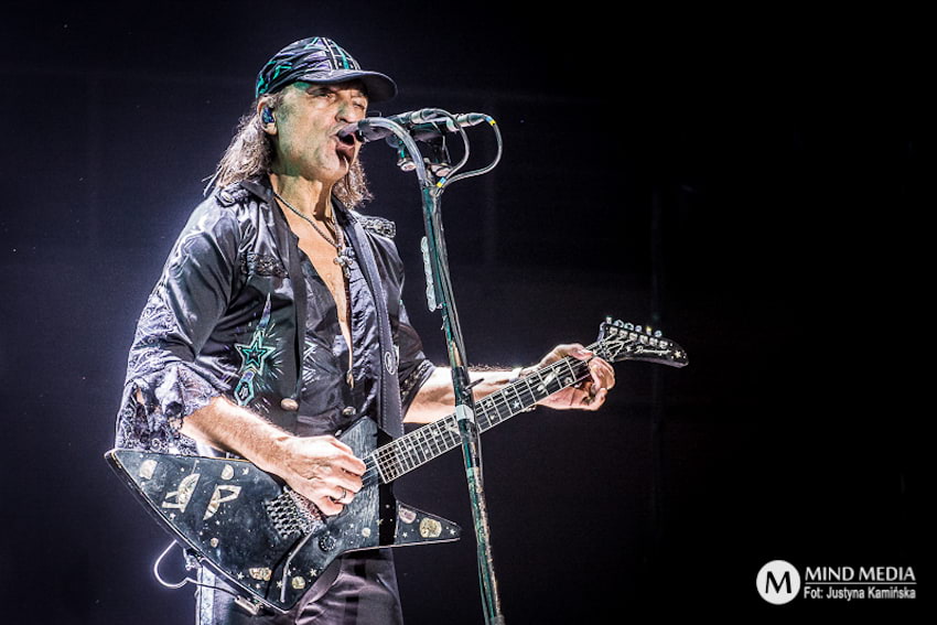 Krakow: Koncert zespolu Scorpions