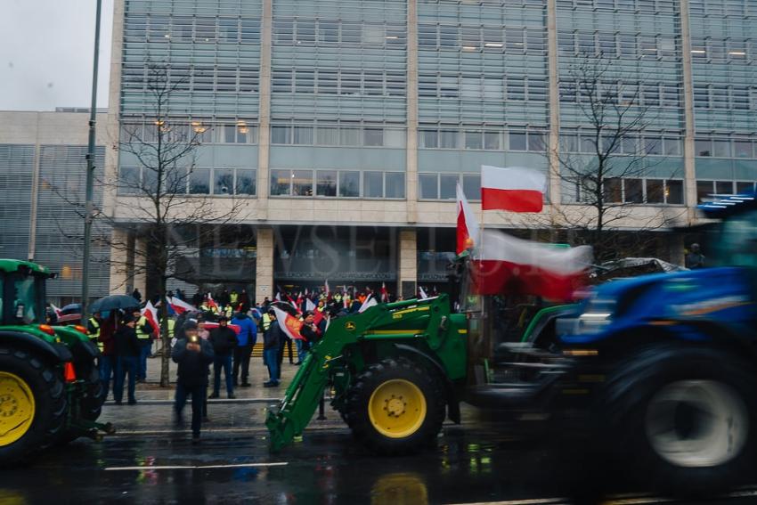 Protest Rolników w Poznaniu